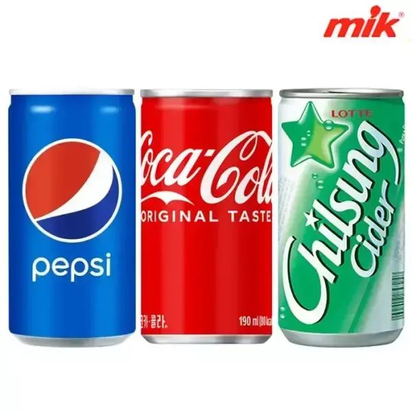 상품 이미지: 코카 콜라 / 칠성 사이다 190ml x 30캔 외 캔음료 14종 [캔커피/탄산음료수/제로/식혜/레쓰비/펩시]