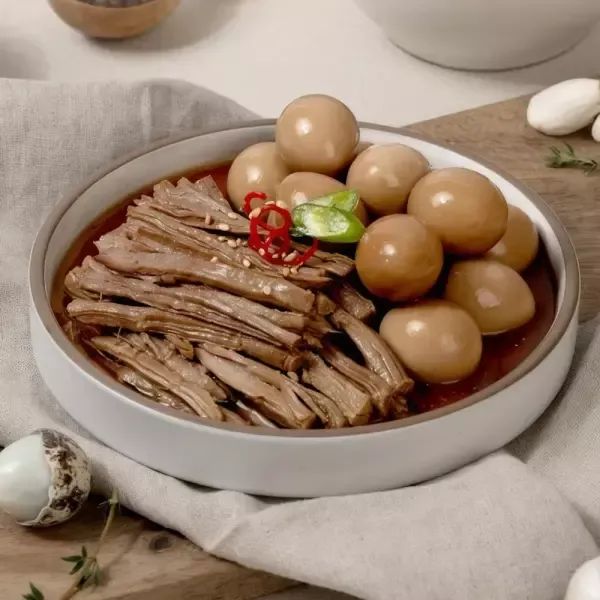 상품 이미지: 소고기 메추리알 장조림 400g*4팩, HACCP인증
