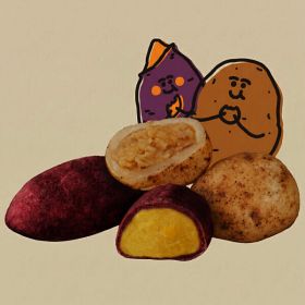 상품 이미지: 감자밭 감자빵+고구마빵 반반세트 (5+4)