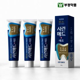 상품 이미지: 부광약품 시린메드 에프 치약 시린이치약 잇몸치약 무불소 125g 3개