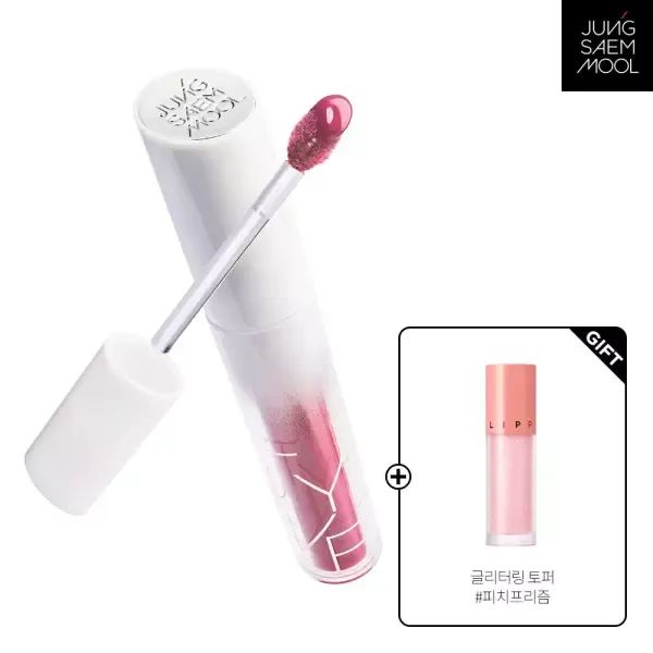 상품 이미지: NEW 정샘물 립프레션 글로이 틴트 (+ 글리터링 토퍼 #피치프리즘)