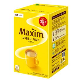 상품 이미지: 동서식품 맥심 모카골드 마일드 커피믹스 180T
