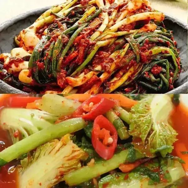 상품 이미지: 파김치 2kg + 열무김치 2kg 넉넉하고 알뜰한 가성비 구성