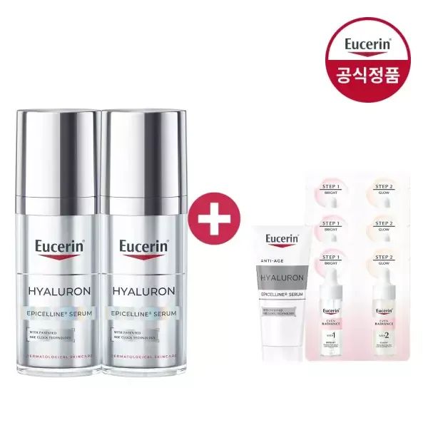 상품 이미지: 유세린 하이알루론 에피셀린 세럼 30ml 2개 +(증)에피셀린세럼 7ml+듀오앰플샤쉐 3개