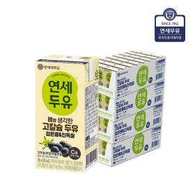 상품 이미지: 연세 뼈를 생각한 고칼슘 두유 진득찰 검은콩 180ml X 96팩