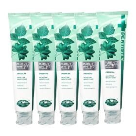 상품 이미지: SIAM COSMECEUTICAL 덴티스테 플러스화이트 프로 치약 200g 5개 Ss