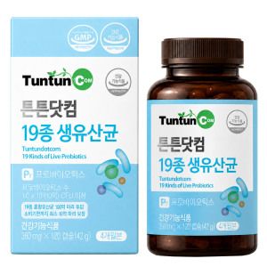 상품 이미지: 생유산균 (4개월분) 19종 생유산균 100억 마리 투입 / 프로바이오틱스 유산균 건강기능식품 / 정품