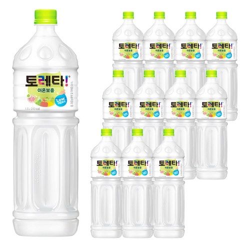 상품 이미지: 토레타 이온음료, 1.5L, 12개