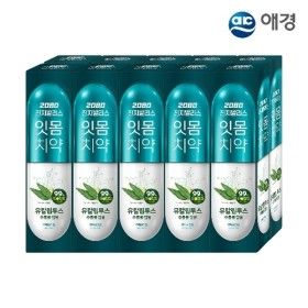 상품 이미지: 2080 진지발리스 유칼립투스 치약 150g 10개입 (후레쉬민트/스트롱민트 택1)