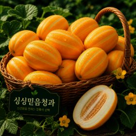 상품 이미지: 성주참외 9kg 실중량 못드시는건 판매하지 않겠습니다 품질로 보여드립니다