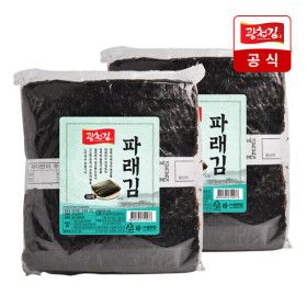 상품 이미지: 광천김 최신수매 햇 파래김 100매+100매 (1봉 160g이상)/ 생김 마른김 햇김 제철