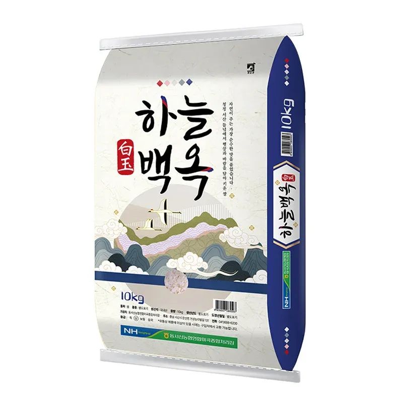 상품 이미지: 25년산 햅쌀 (상등급/단일품종) 동서산농협 하늘백옥쌀 10kg