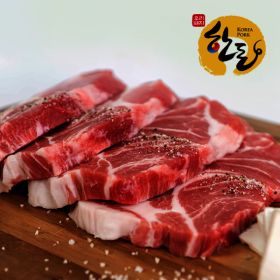 상품 이미지: (신선집중) 농부의정육점 국내산 냉장 한돈 목살 500g+500g (총 1kg)