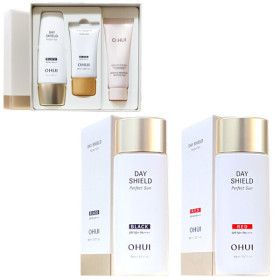 상품 이미지: 오휘 데이쉴드 퍼펙트 선 블랙 레드 80ml 대용량