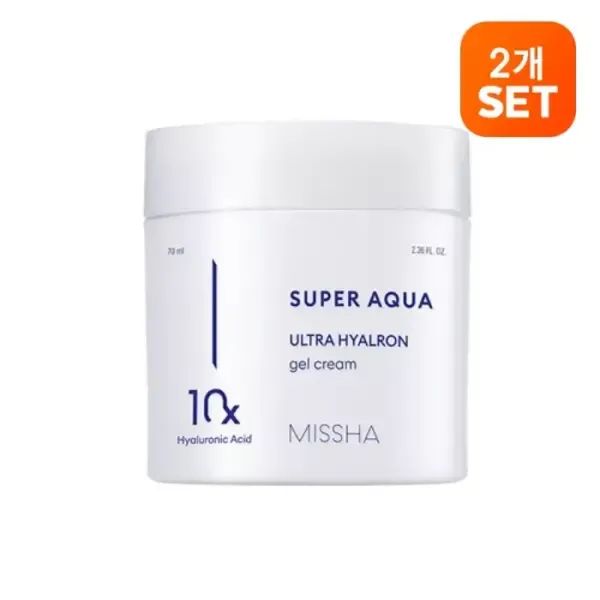상품 이미지: [2개][미샤] 수퍼아쿠아 울트라 히알론 젤크림 70ml