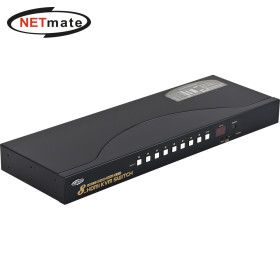 상품 이미지: 강원전자 넷메이트 4K 60Hz HDMI KVM 8:1 스위치(USB) NM-HK4608