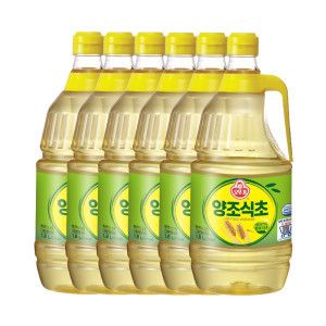 상품 이미지: 오뚜기 식초 1.8L(양조) x 6개