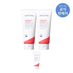 상품 이미지: 테라크네365 클리어 딥 클렌징 폼 200g x 2개