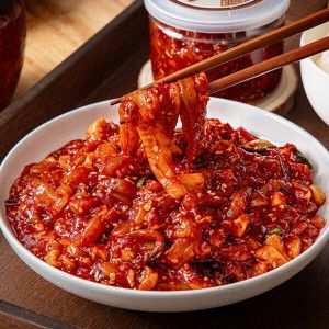 상품 이미지: 밥도둑푸드 오징어젓갈 500g x 2통 / 그린 오징어젓갈 / 총 1kg /낙지젓갈 / 명란젓갈