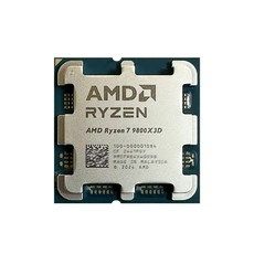 상품 이미지: AMD 라이젠 7 9800X3D CPU 프로세서 (팬 없음), AMDRYZEN7-9800X3D