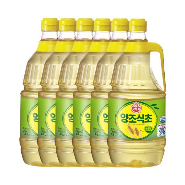 상품 이미지: 오뚜기 식초 1.8L(양조) x 6개