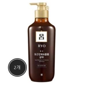 상품 이미지: (셀러허브)2개 려 흑운 모근강화 앤 볼륨케어 샴푸 500ml (S37556333)