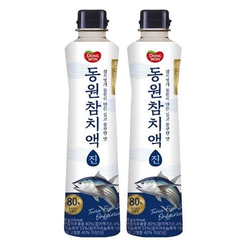 상품 이미지: 동원 참치액 진, 900g, 2개