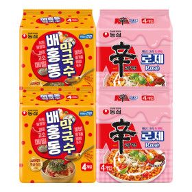 상품 이미지: 배홍동 막국수 8개 + 신라면 로제 8개