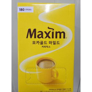 상품 이미지: 맥심 모카골드 마일드 커피믹스 180개입(12gx180입) 2160g 안전포장