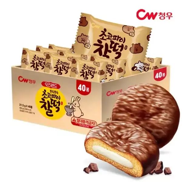 상품 이미지: 오즈랜드 초코파이찰떡 860g(40입)