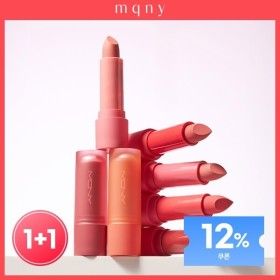 상품 이미지: (월첫세일)(1+1) 맥퀸뉴욕 파우더 매트 립스틱 7컬러/ 부드러운 코랄 핑크 레드 세미매트 지속력좋은