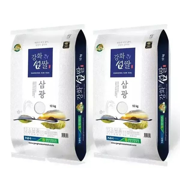 상품 이미지: 25년 햅쌀 강화섬쌀 삼광 쌀10kg+10kg(20kg) 강화군농협