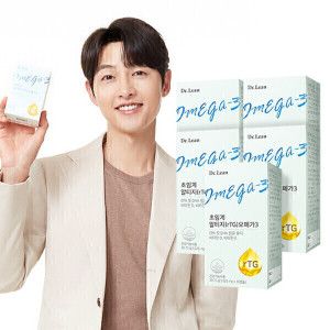 상품 이미지: 닥터린 초임계 알티지(rTG) 오메가3 (송중기 오메가) 5박스 5%적립+레몬생강즙+쇼핑백증정~9/22