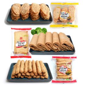 상품 이미지: 부산 범표어묵 사각어묵800g +봉어묵800g+야채어묵 700g (총 2.3kg)