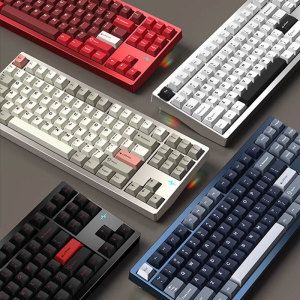 상품 이미지: WOB CRUSH80 REBOOT 유무선 게이밍 키보드 CNC알루미늄 핫스왑 사무용