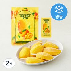 상품 이미지: 지엔씨푸드 싱싱 아이스 망고바 10개입 (냉동), 2개, 600g