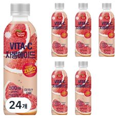 상품 이미지: 동원 비타C 자몽에이드, 500ml, 24개