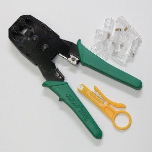 상품 이미지: 랜툴셋트 랜툴 랜케이블 제작 RJ45 10개 탈피기 제공