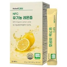 상품 이미지: 노벨랩스 착즙 100% 유기농 레몬즙, 1개, 280g