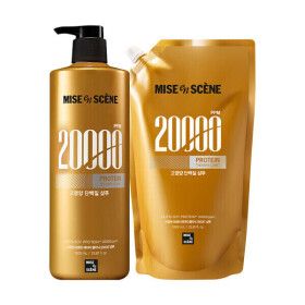 상품 이미지: 미쟝센 프로틴테라피클리닉 20000 샴푸 1L 1개+리필팩 1L 1개