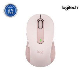 상품 이미지: 로지텍코리아 공식 로지텍 시그니처 M650 무소음 무선 마우스 로즈핑크 스마일캐쉬 1% 지급