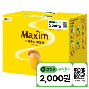 상품 이미지: 맥심 모카골드 커피믹스 400T +N페이2000원 무료배송