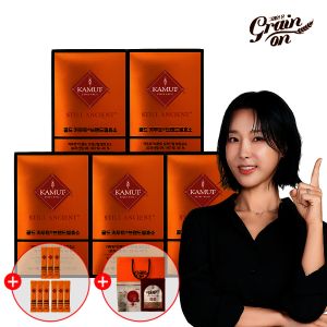 상품 이미지: 그레인온 골드 카무트효소 5개월분(3g x 150포) +추가 9포 + 파로 500g + 쇼핑백 + 파로저당씬칩