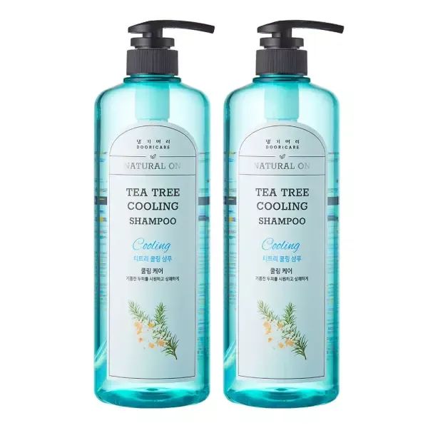 상품 이미지: [초.특.가 15%즉할!] 티트리 쿨링 샴푸 1000ml 2개+샴푸 10매+랜덤사은품