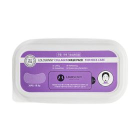 상품 이미지: 로로스키니 하이드로겔 넥 마스크 30매 1개 콜라겐 목주름 패치 1일 1팩 목 주름 리프팅 팩
