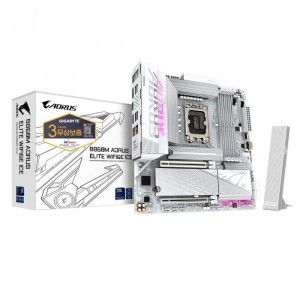 상품 이미지: GIGABYTE B860M AORUS ELITE WIFI6E ICE 피씨디렉트
