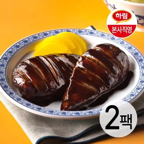 상품 이미지: 하림 칼집닭가슴살 사천짜장맛 100g 2팩