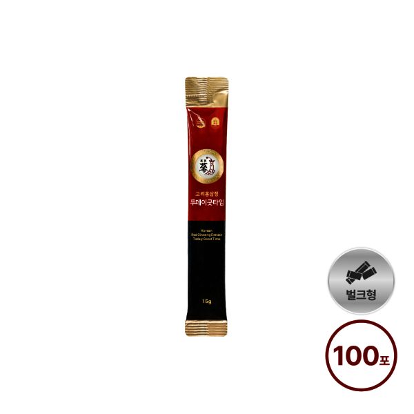 상품 이미지: 풍년보감 고려홍삼정 투데이굿타임 홍삼스틱 15g x 100포 벌크포장