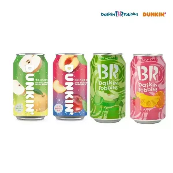 상품 이미지: 던킨 ZERO 탄산 음료 350ml x 24개 (1box)