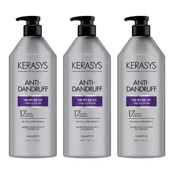 상품 이미지: 케라시스 클리닉 비듬케어 쿨링 샴푸 980ml, 3개